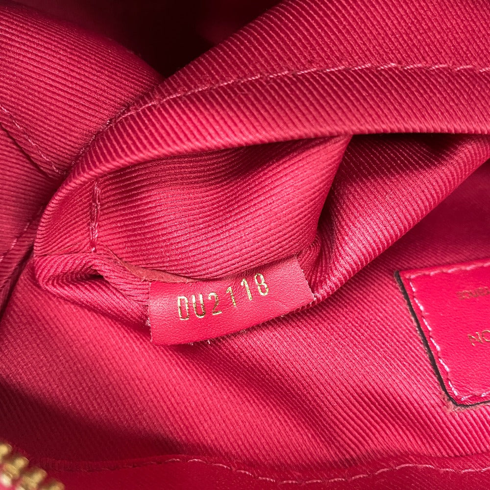 LOUIS VUITTON Shoulder Bag M43557 Monogram, PVC coated canvas Brown Freesia Monogram Saintonge Women Used Authentic