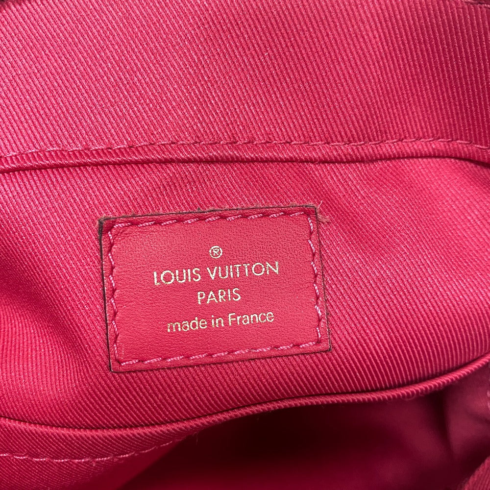 LOUIS VUITTON Shoulder Bag M43557 Monogram, PVC coated canvas Brown Freesia Monogram Saintonge Women Used Authentic