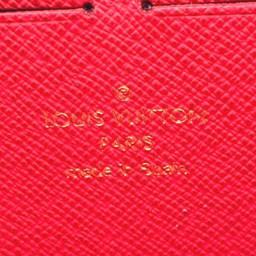 LOUIS VUITTON Long Wallet Purse M60927 leather Brown Zip Around Monogram La Mage Zippy wallet Women Used Authentic