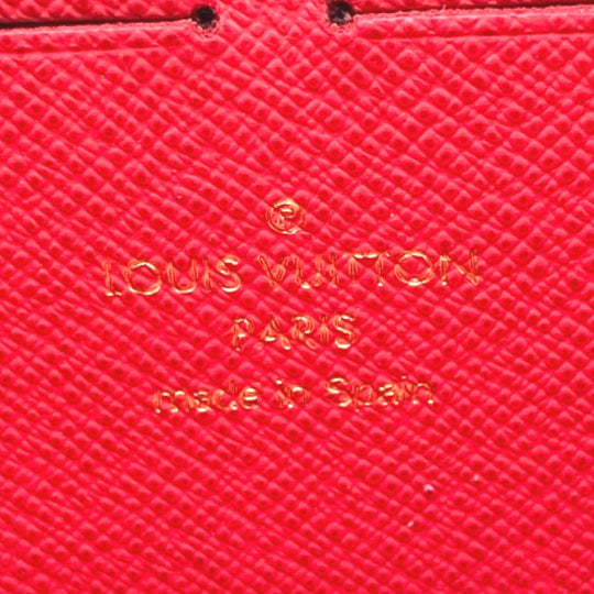 LOUIS VUITTON Long Wallet Purse M60927 leather Brown Zip Around Monogram La Mage Zippy wallet Women Used Authentic