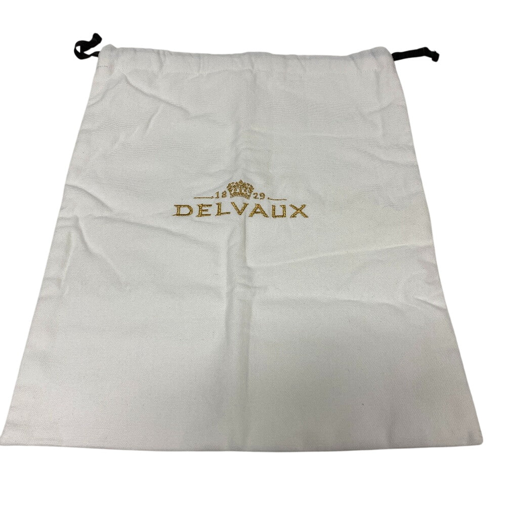 DELVAUX Shoulder Bag leather Navy Pan Toy Women Used Authentic