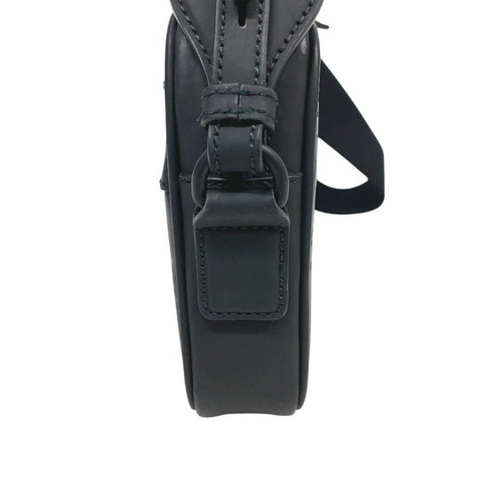 GUCCI Shoulder Bag 771293 rubber black GG Rubber mens Used Authentic