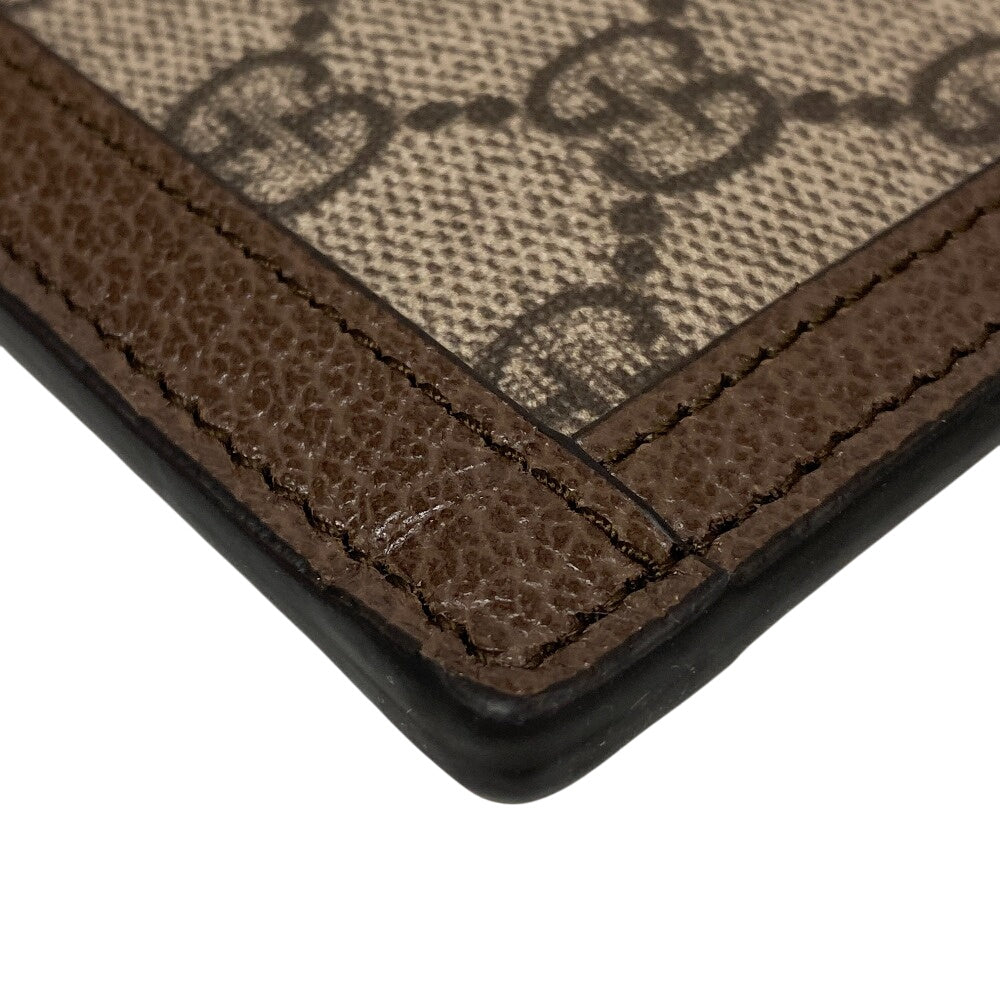 GUCCI Clutch bag 647925 PVC, Leather Brown Disney Donald GG Supreme mens(Unisex) Used Authentic