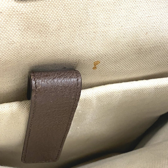 GUCCI Backpack 678829 Canvas, Leather Brown Jumbo GG mens(Unisex) Used Authentic