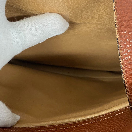 BALLY Tote Bag leather Brown vintage Women Used Authentic