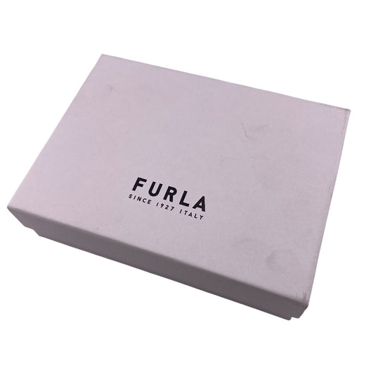 Furla Tri-fold wallet PCZ0 leather Brown Wallet BABYLON Women Used Authentic