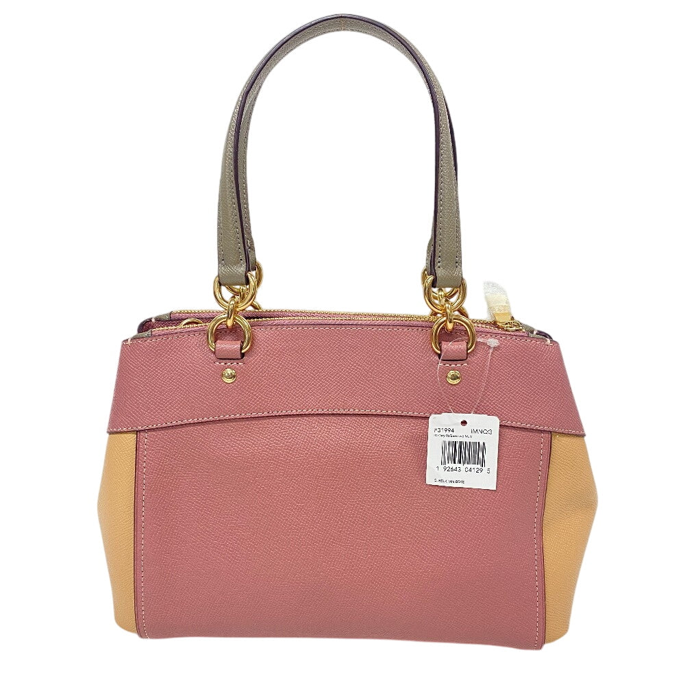 COACH Shoulder Bag F31994 PVC pink Shoulder Bag Mini Brook Women Used Authentic