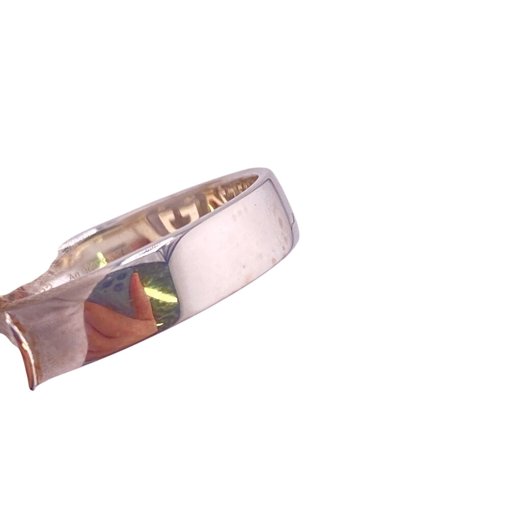 GUCCI Ring 190483-J8400 Silver925 Silver SilverBrit Interlocking G mens Used Authentic