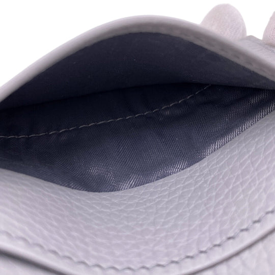 Christian Dior Card Case leather gray Nike AIR DIOR mens Used Authentic