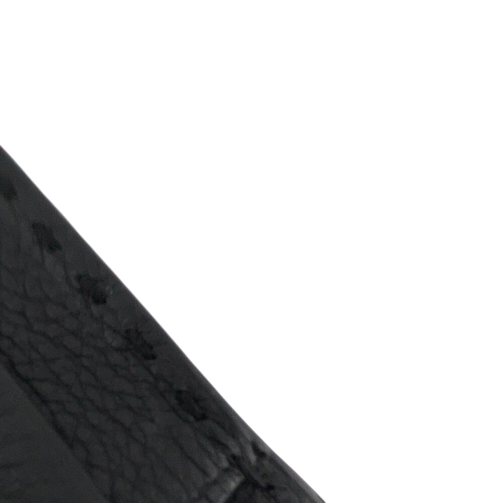 FENDI Long Wallet Purse 7M0355 leather black Celeria mens Used Authentic