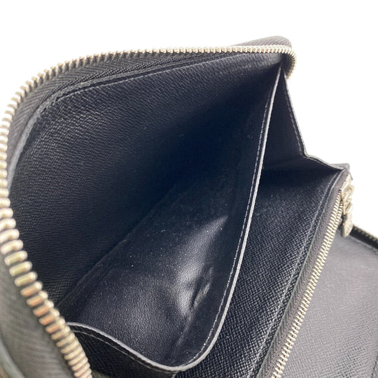 LOUIS VUITTON Long Wallet Purse M67723 leather black Supreme Zip Around Epi Zippy Organizer mens Used Authentic