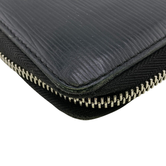 LOUIS VUITTON Long Wallet Purse M67723 leather black Supreme Zip Around Epi Zippy Organizer mens Used Authentic