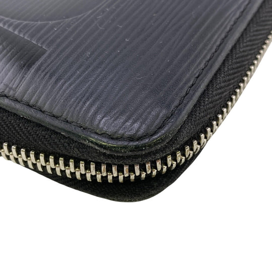 LOUIS VUITTON Long Wallet Purse M67723 leather black Supreme Zip Around Epi Zippy Organizer mens Used Authentic