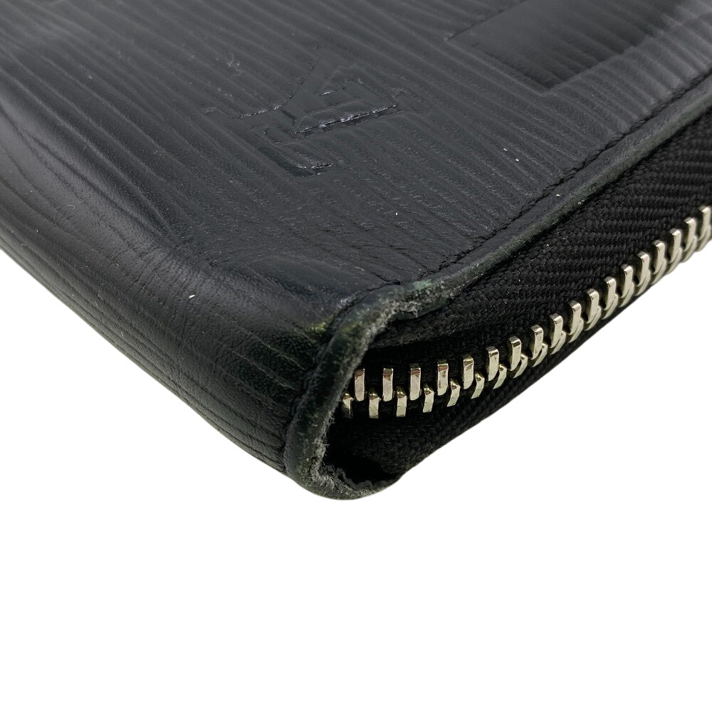 LOUIS VUITTON Long Wallet Purse M67723 leather black Supreme Zip Around Epi Zippy Organizer mens Used Authentic