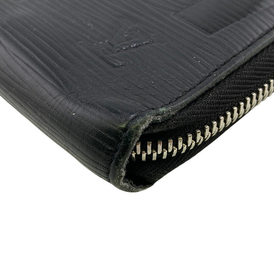 LOUIS VUITTON Long Wallet Purse M67723 leather black Supreme Zip Around Epi Zippy Organizer mens Used Authentic