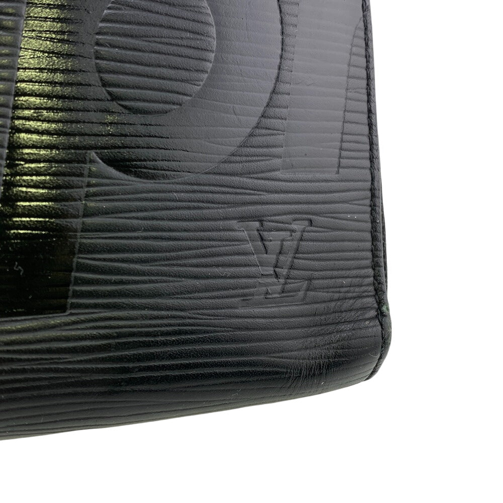 LOUIS VUITTON Long Wallet Purse M67723 leather black Supreme Zip Around Epi Zippy Organizer mens Used Authentic