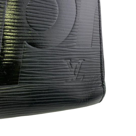 LOUIS VUITTON Long Wallet Purse M67723 leather black Supreme Zip Around Epi Zippy Organizer mens Used Authentic
