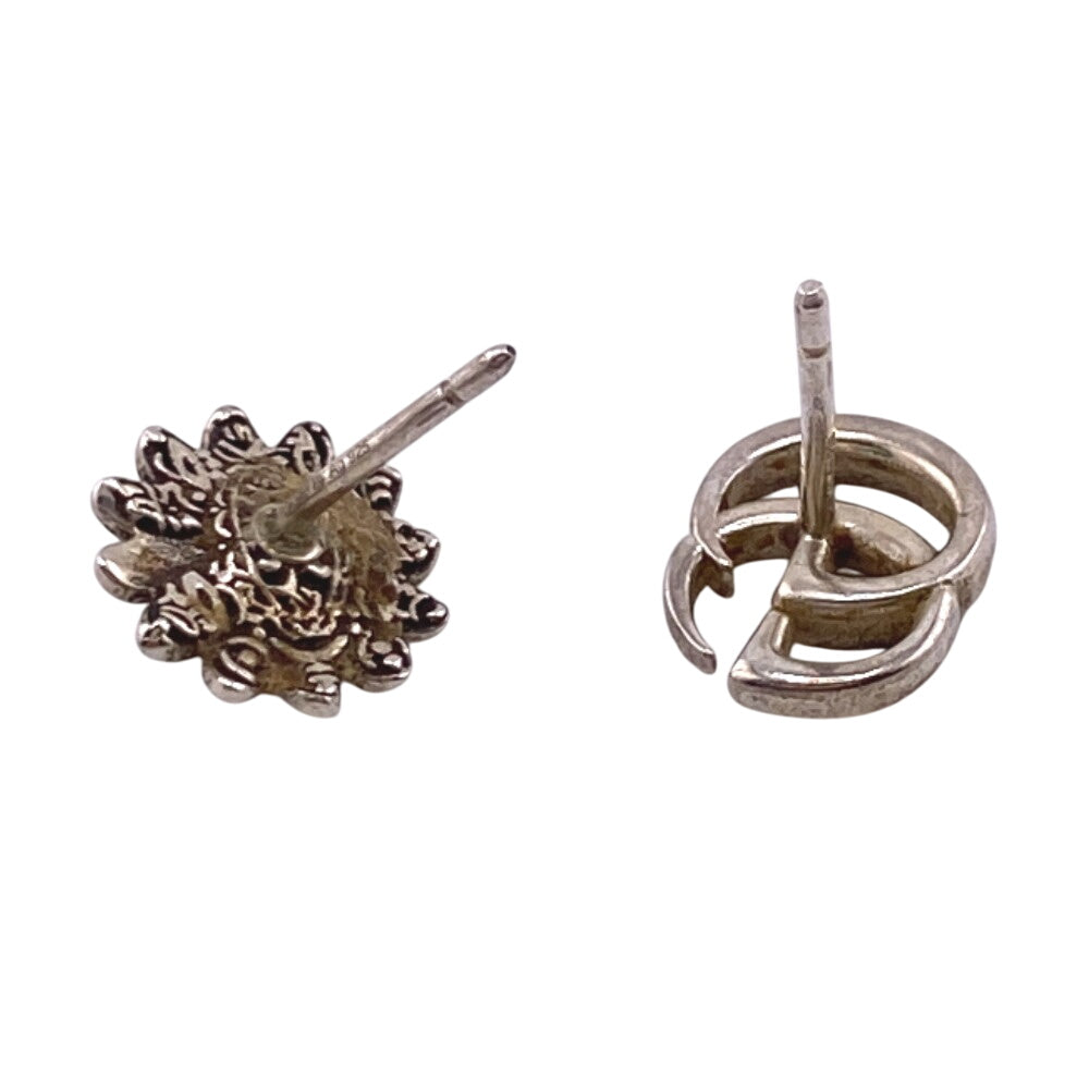 TIFFANY&Co. Pierce Silver925 Silver 925 1.8g GG Flower Women Used Authentic