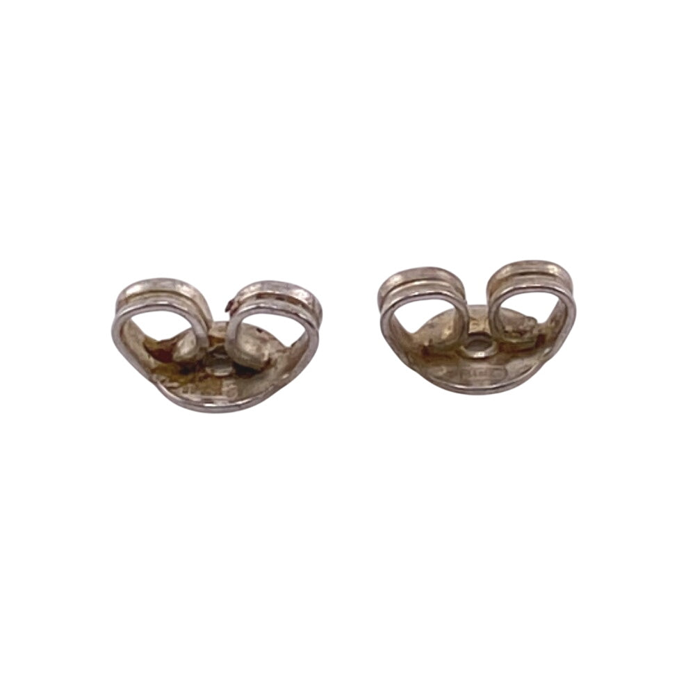TIFFANY&Co. Pierce Silver925 Silver 925 1.8g GG Flower Women Used Authentic