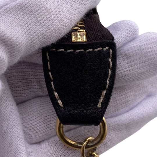 LOUIS VUITTON Pochette M95668 canvas Brown Pouch Monogram mini run Mini Pochette Accessoar Women Used Authentic