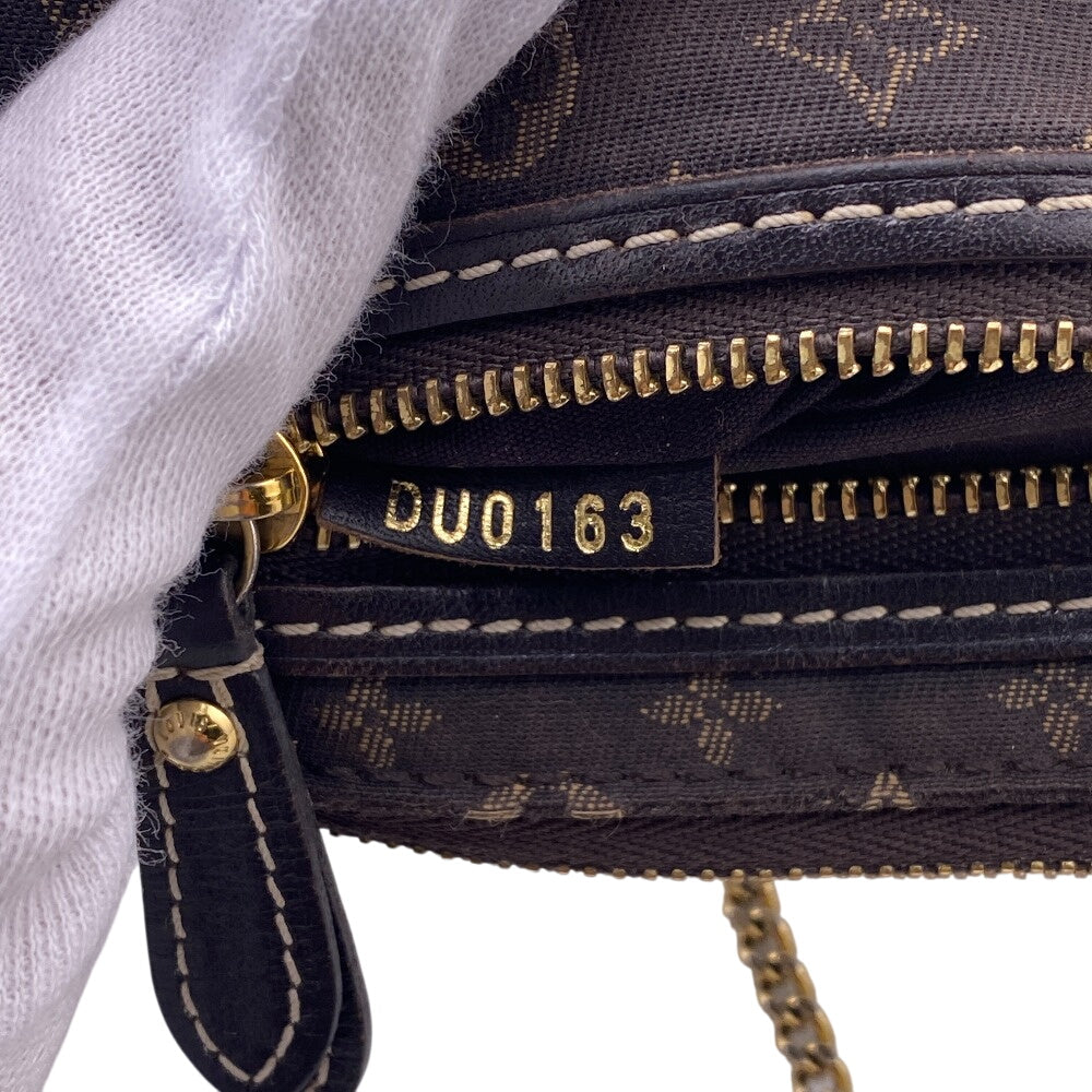 LOUIS VUITTON Pochette M95668 canvas Brown Pouch Monogram mini run Mini Pochette Accessoar Women Used Authentic