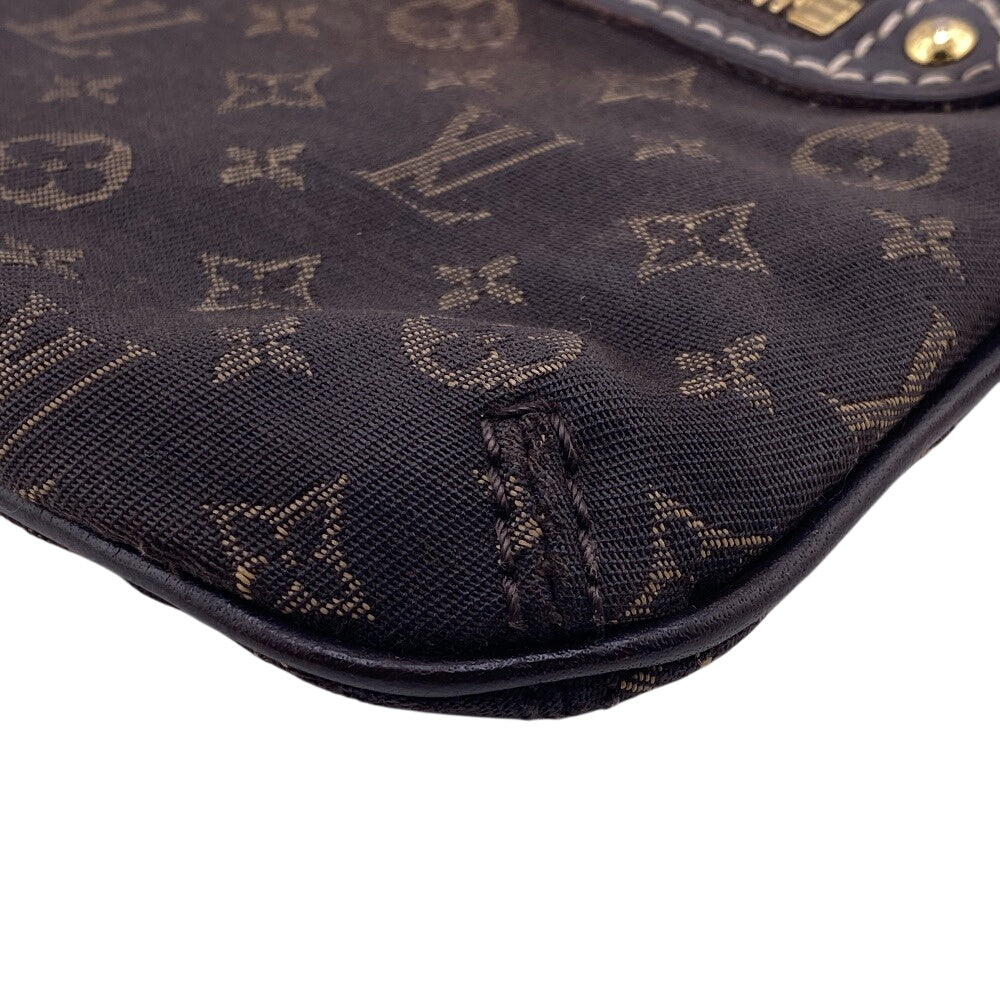 LOUIS VUITTON Pochette M95668 canvas Brown Pouch Monogram mini run Mini Pochette Accessoar Women Used Authentic