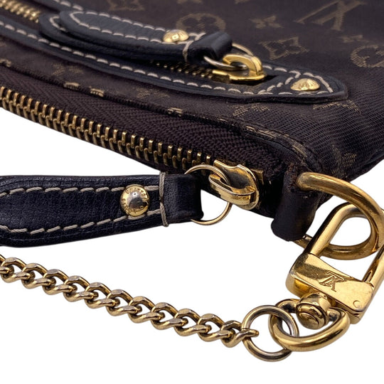 LOUIS VUITTON Pochette M95668 canvas Brown Pouch Monogram mini run Mini Pochette Accessoar Women Used Authentic
