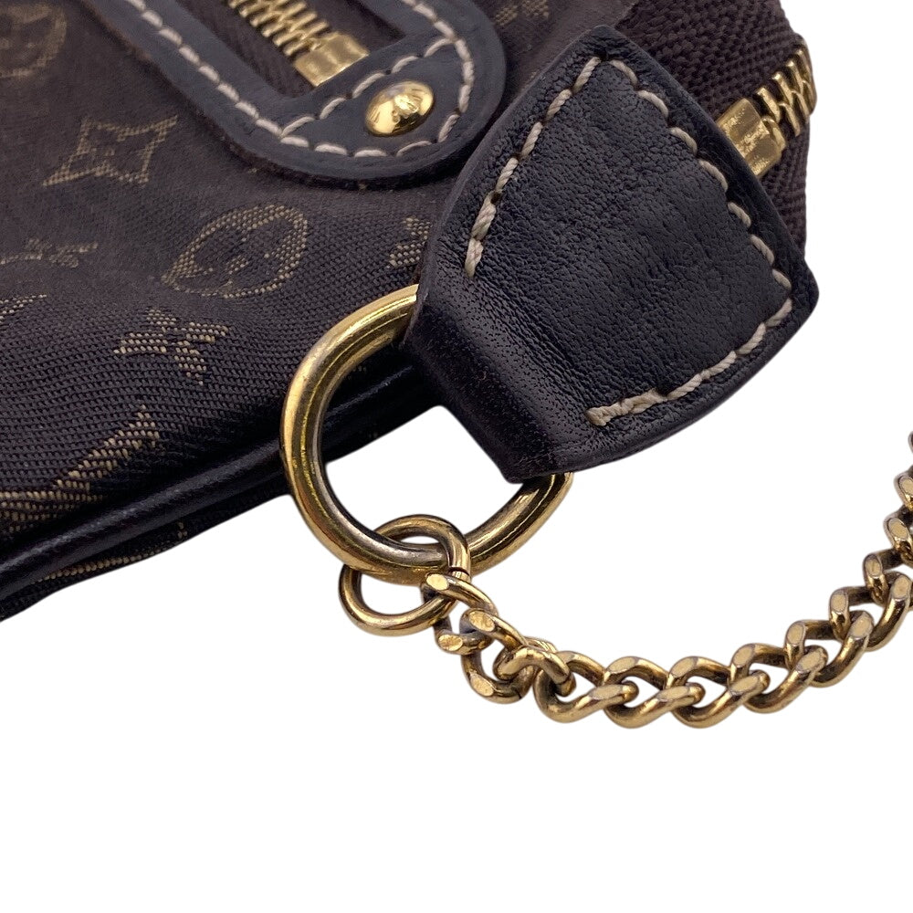 LOUIS VUITTON Pochette M95668 canvas Brown Pouch Monogram mini run Mini Pochette Accessoar Women Used Authentic
