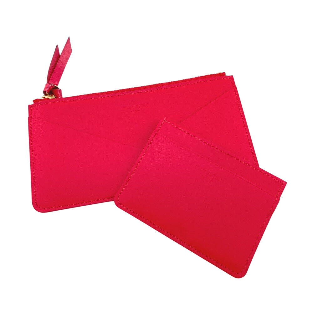 LOUIS VUITTON Long Wallet Purse M61689 Monogram Vernis Red Bifold Walletlong wallet Vernis Portefeuille Jeanne Women Used Authentic