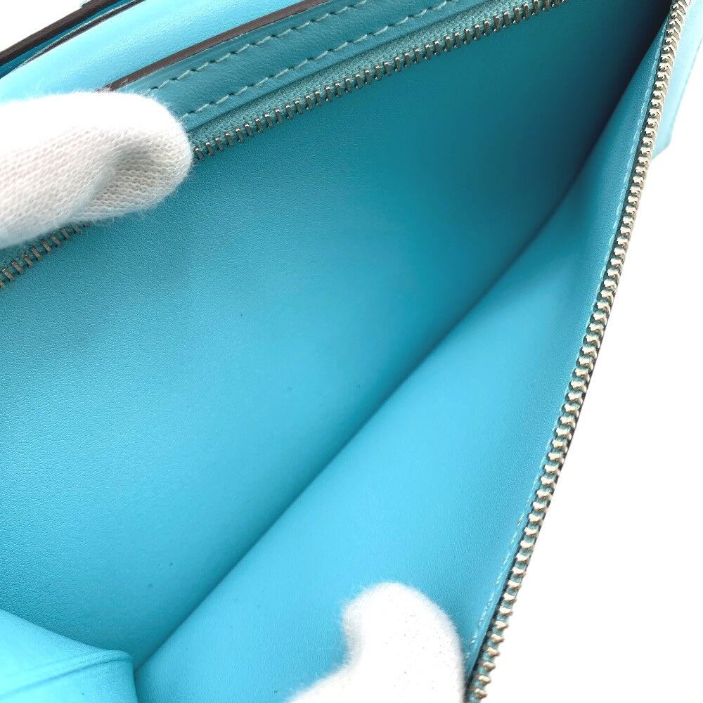 HERMES Long Wallet Purse Epsom green Bifold Walletlong wallet Votaderact Beansufla Women Used Authentic