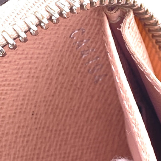 LOUIS VUITTON Long Wallet Purse M61863 Epi pink Zippy wallet Epi Women Used Authentic