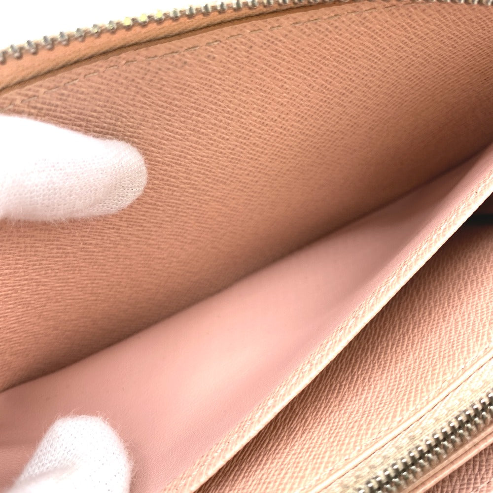 LOUIS VUITTON Long Wallet Purse M61863 Epi pink Zippy wallet Epi Women Used Authentic