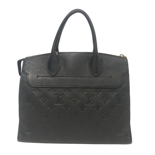 LOUIS VUITTON Handbag M41748 Monogram Ann Platt black Monogram Ann Platt Ponneuf MM Women Used Authentic