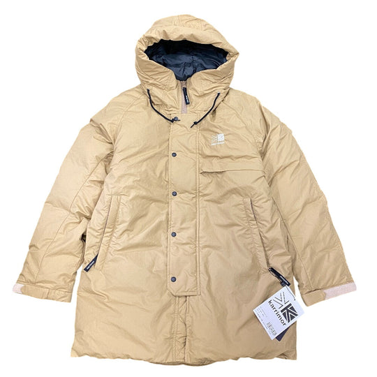 Karrimor Down jacket polyester beige maxima mens S Used Authentic