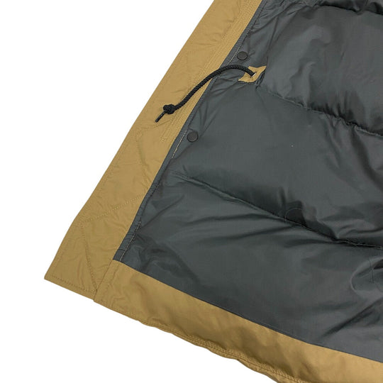 Karrimor Down jacket polyester beige maxima mens S Used Authentic