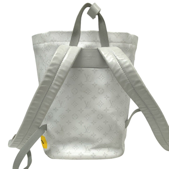 LOUIS VUITTON Backpack M44616 Monogram white Chalk Monogram Backpack mens Used Authentic