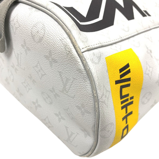 LOUIS VUITTON Backpack M44616 Monogram white Chalk Monogram Backpack mens Used Authentic