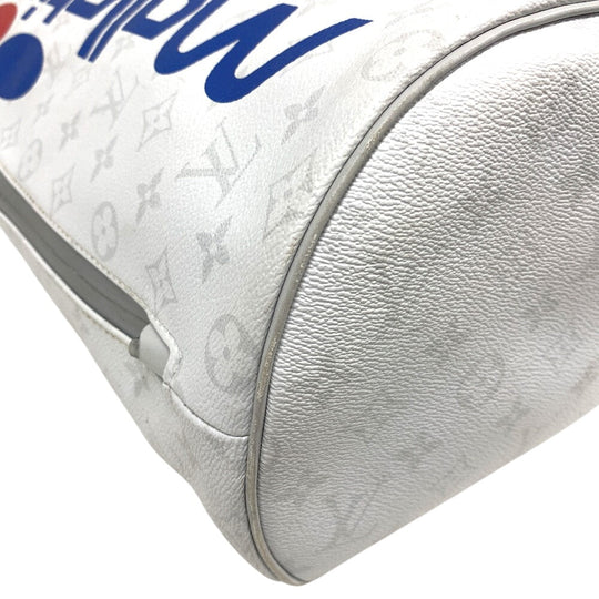 LOUIS VUITTON Backpack M44616 Monogram white Chalk Monogram Backpack mens Used Authentic