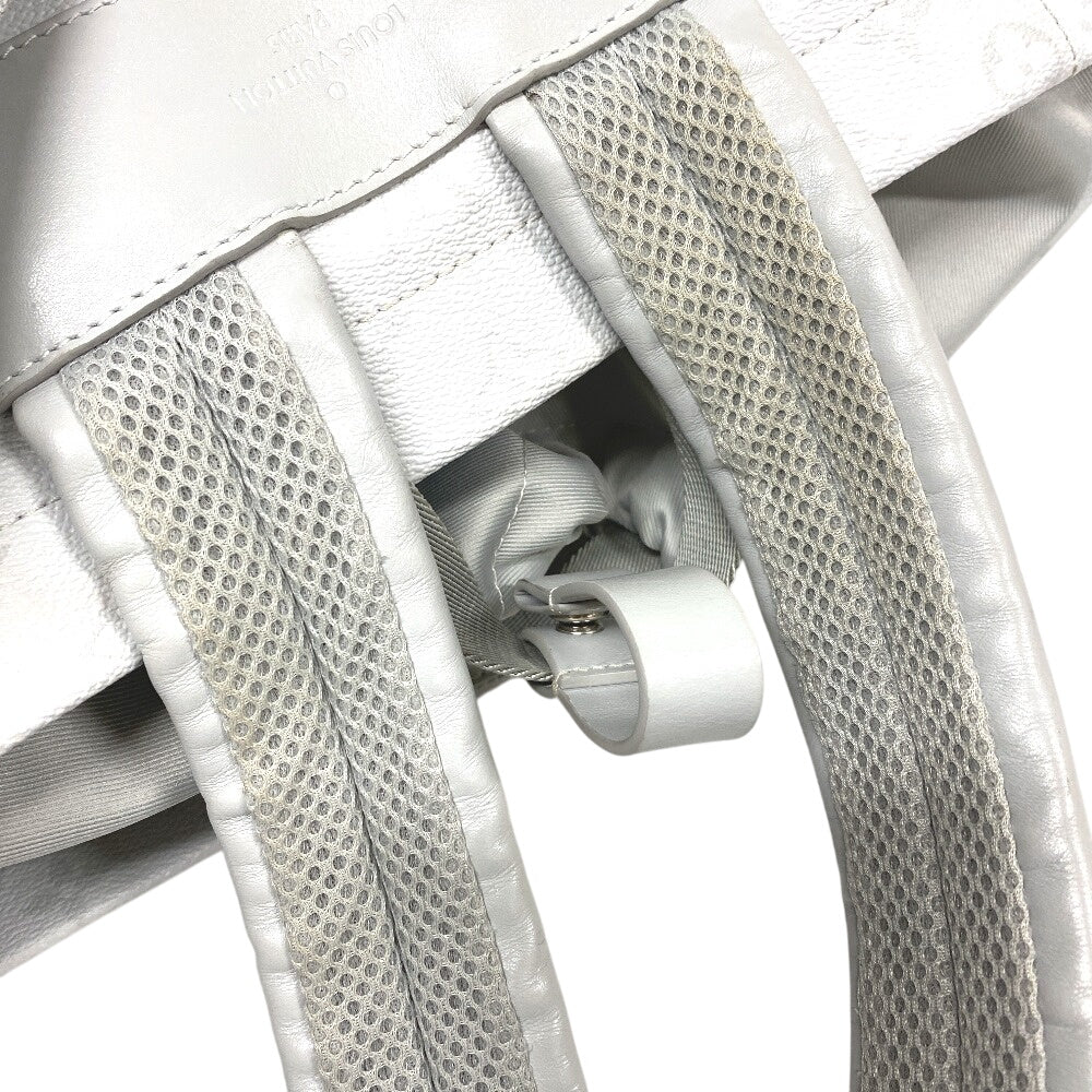 LOUIS VUITTON Backpack M44616 Monogram white Chalk Monogram Backpack mens Used Authentic