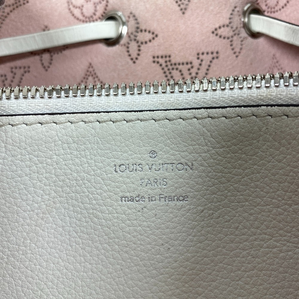 LOUIS VUITTON Shoulder Bag M58483 Monogram Mahina white Mahina Mulia Women Used Authentic