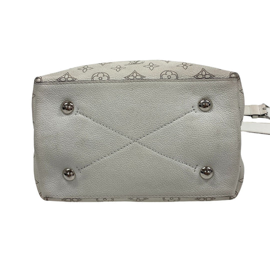 LOUIS VUITTON Shoulder Bag M58483 Monogram Mahina white Mahina Mulia Women Used Authentic
