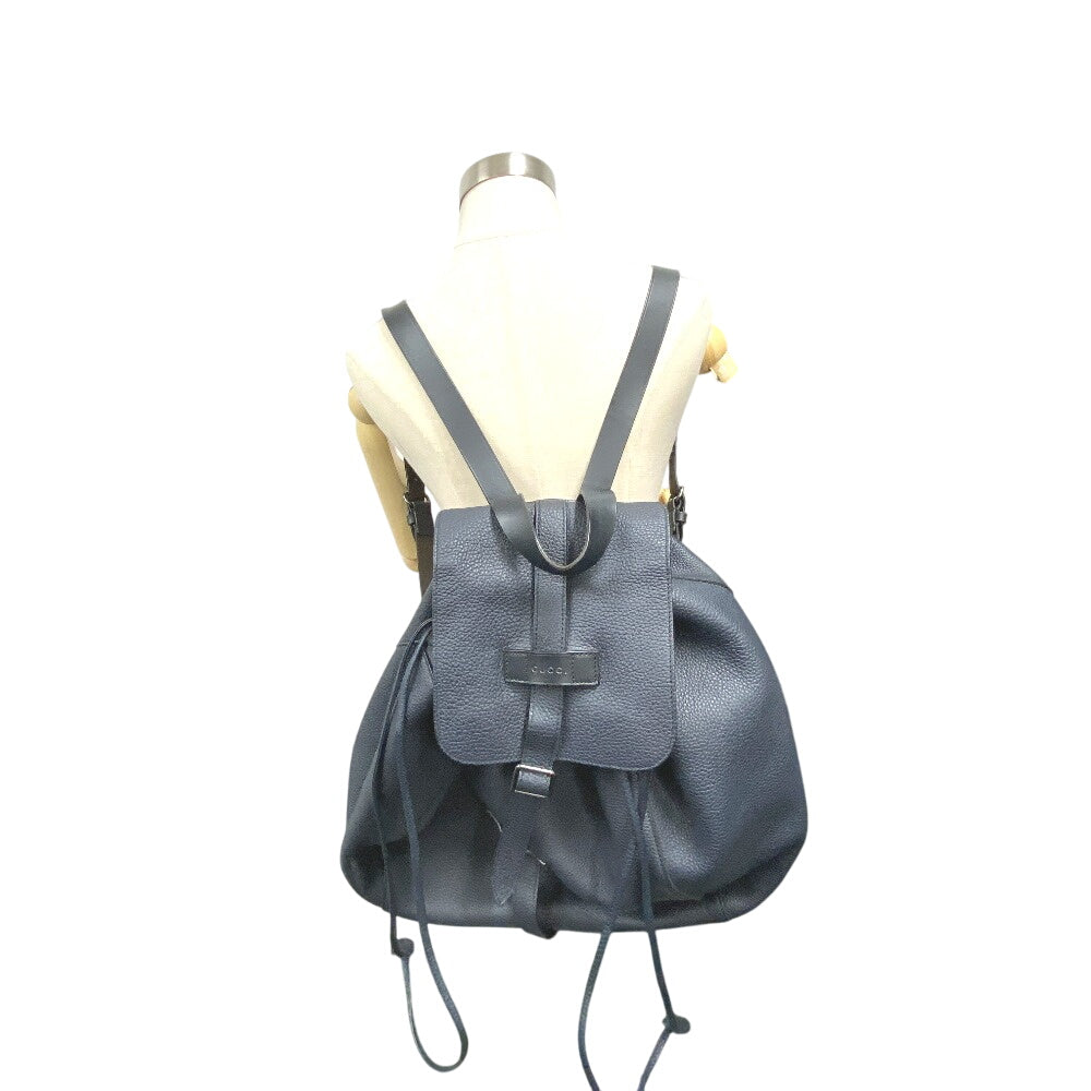 GUCCI Backpack 358210 leather Brown Day pack mens Used Authentic