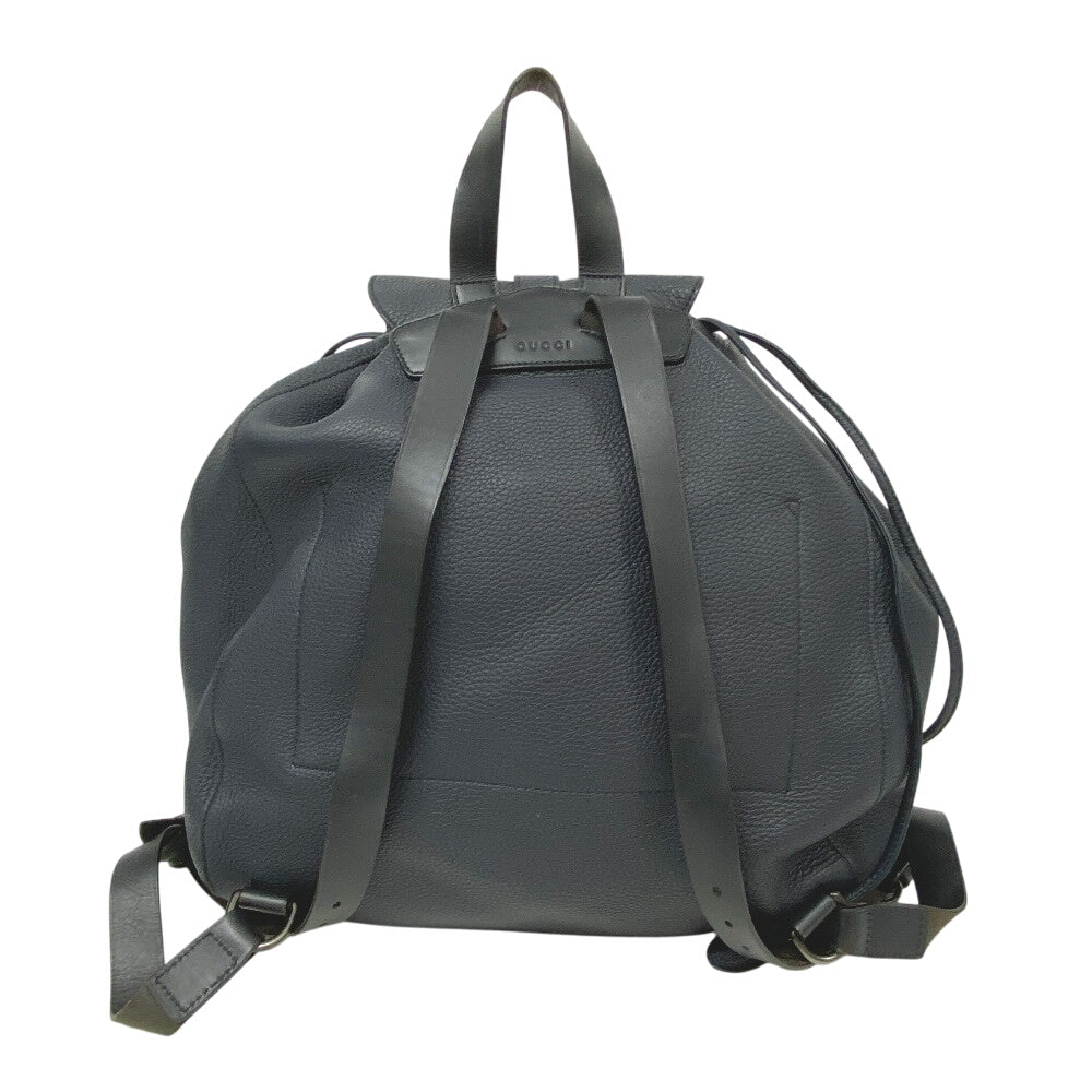 GUCCI Backpack 358210 leather Brown Day pack mens Used Authentic