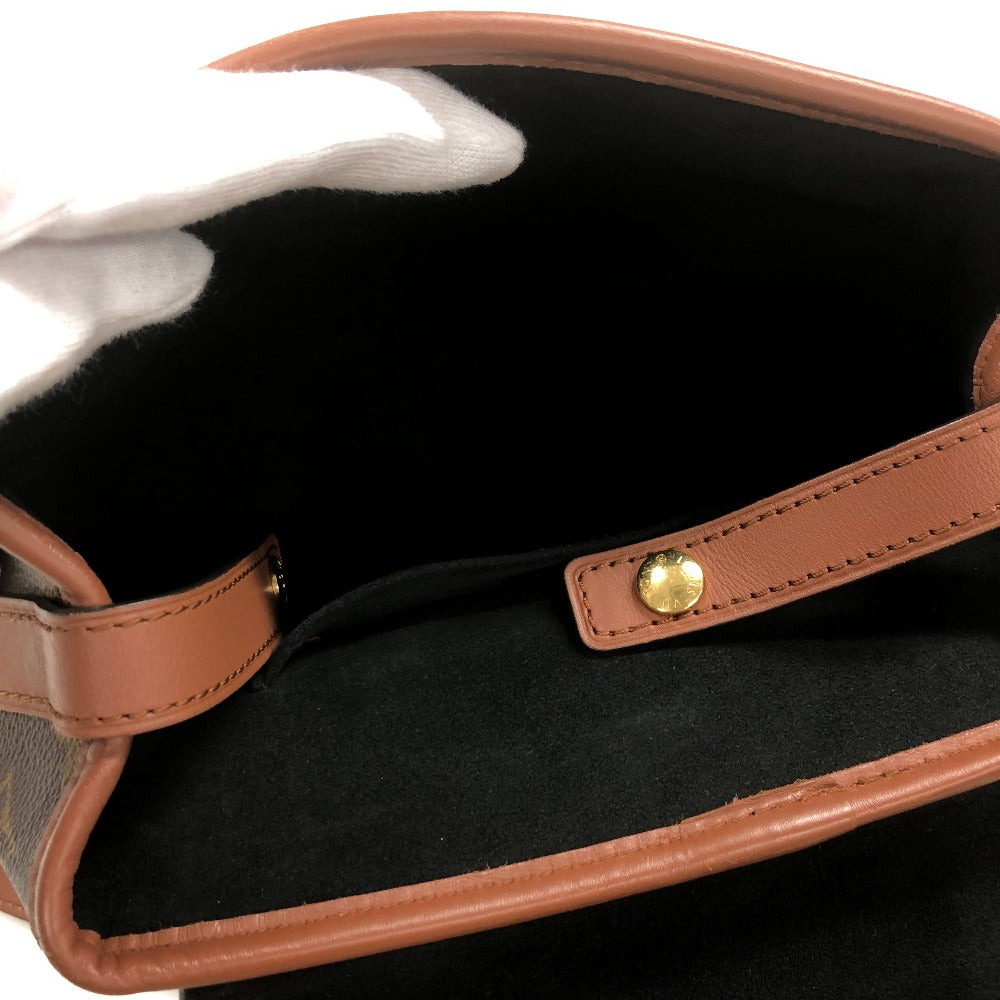 LOUIS VUITTON Backpack M45142 Monogram Brown Monogram reverse Dauphines Women Used Authentic