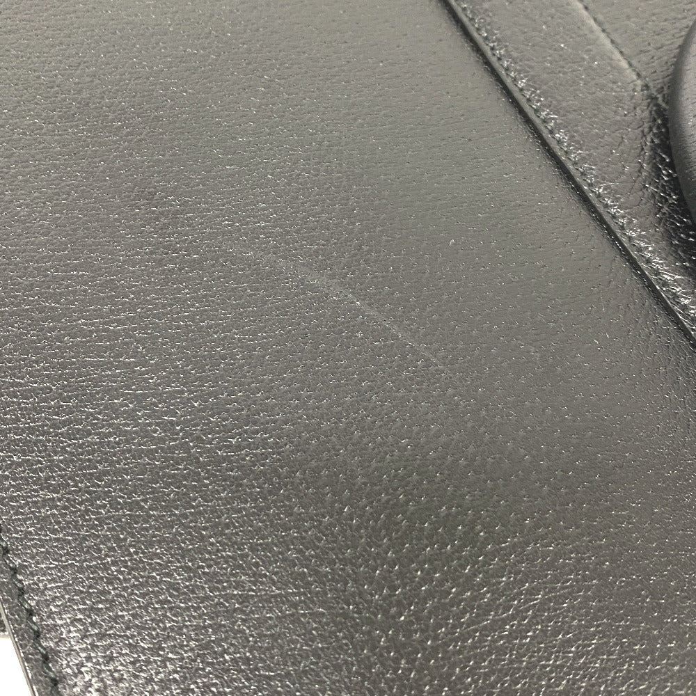 GUCCI Tote Bag 429036 leather black 2way Business bag mens Used Authentic