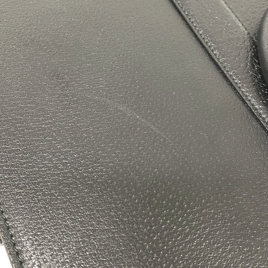 GUCCI Tote Bag 429036 leather black 2way Business bag mens Used Authentic