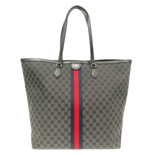 GUCCI Tote Bag 680127 Canvas, Leather black The Hacker Project Balenciaga mens Used Authentic