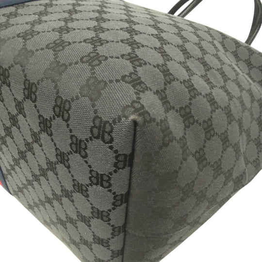 GUCCI Tote Bag 680127 Canvas, Leather black The Hacker Project Balenciaga mens Used Authentic