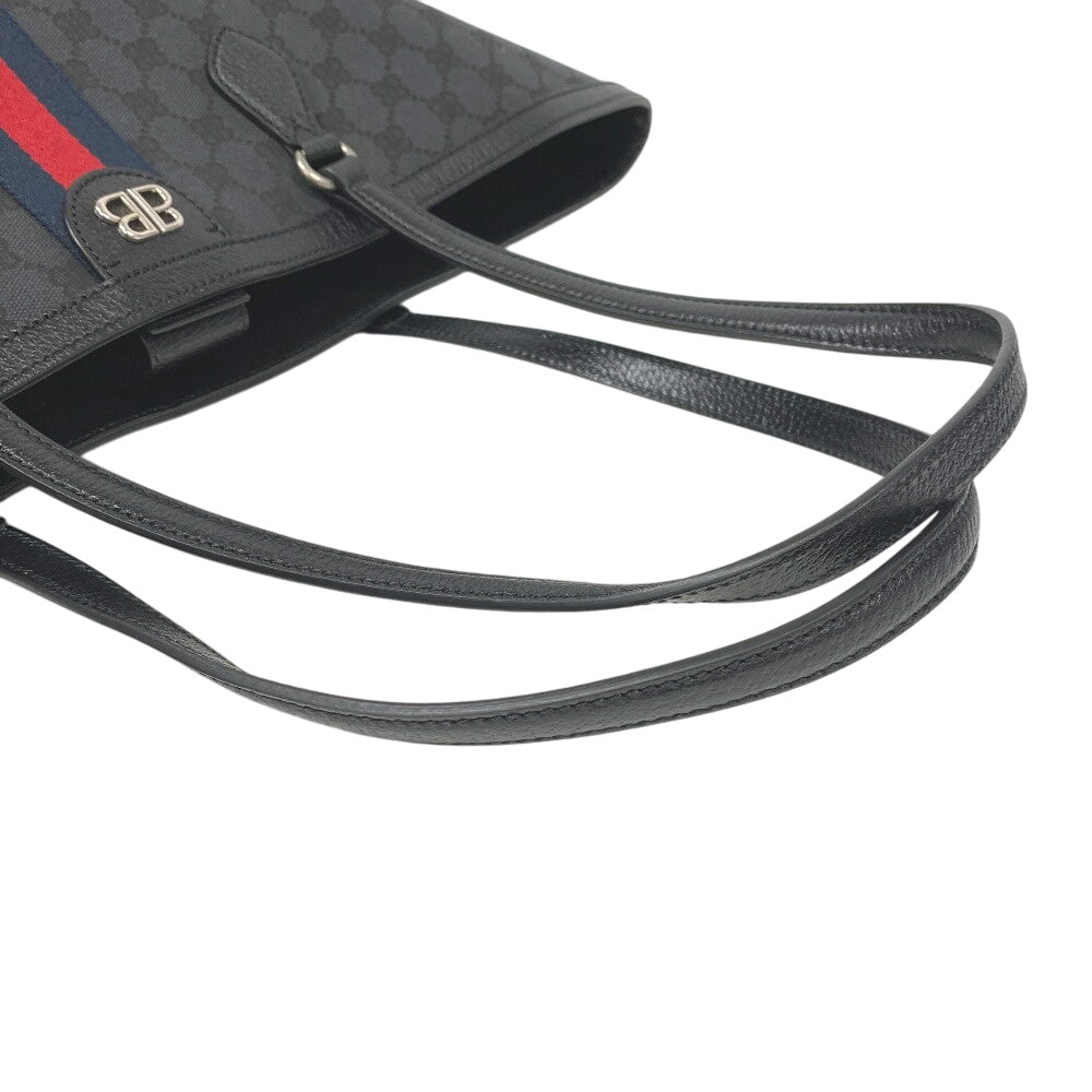 GUCCI Tote Bag 680127 Canvas, Leather black The Hacker Project Balenciaga mens Used Authentic
