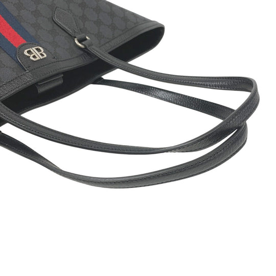 GUCCI Tote Bag 680127 Canvas, Leather black The Hacker Project Balenciaga mens Used Authentic